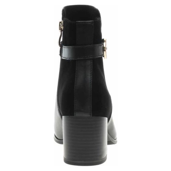 detail Dámské polokozačky Caprice 9-25302-45 black comb