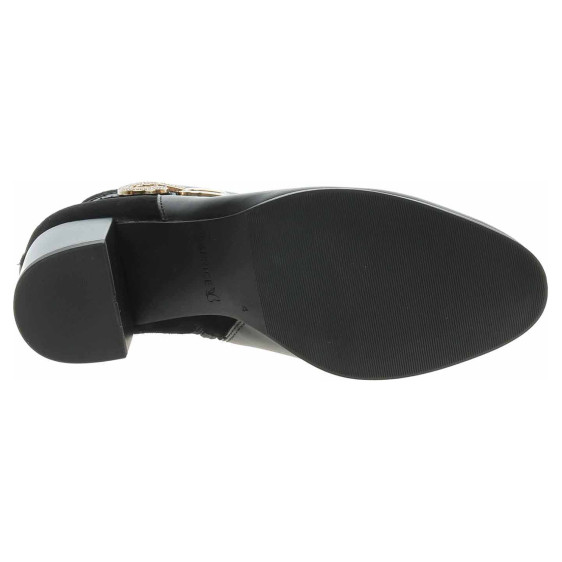 detail Dámské polokozačky Caprice 9-25302-45 black comb