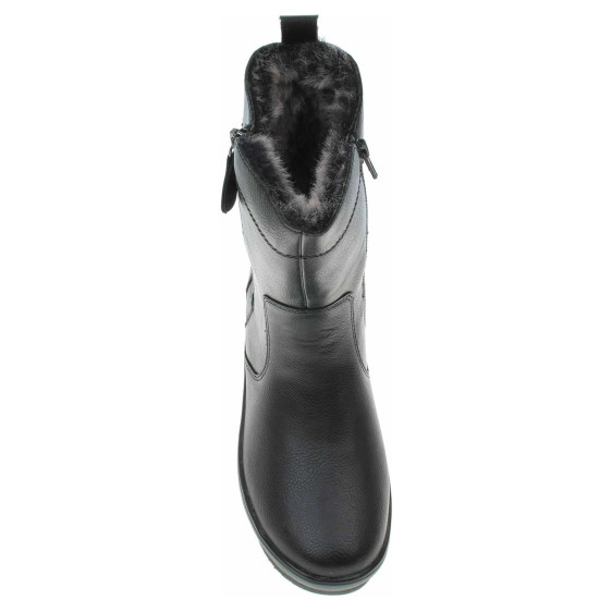 detail Dámské polokozačky Jana 8-26470-29 black