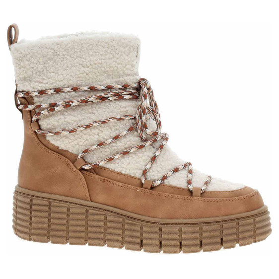 detail Dámské polokozačky Tamaris 1-26479-43 camel comb