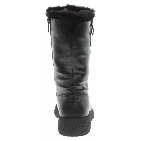 detail Dámské kozačky Caprice 9-26452-43 black nappa