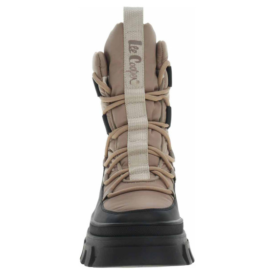 detail Dámské sněhule Lee Cooper LCJ-24-47-3143LA lt.brown-black