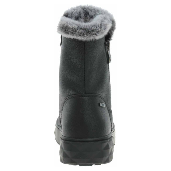 detail Dámské polokozačky Caprice 9-26402-43 black nappa