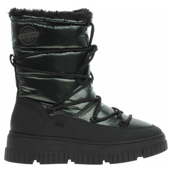 detail Dámské sněhule s.Oliver 5-26401-43 green