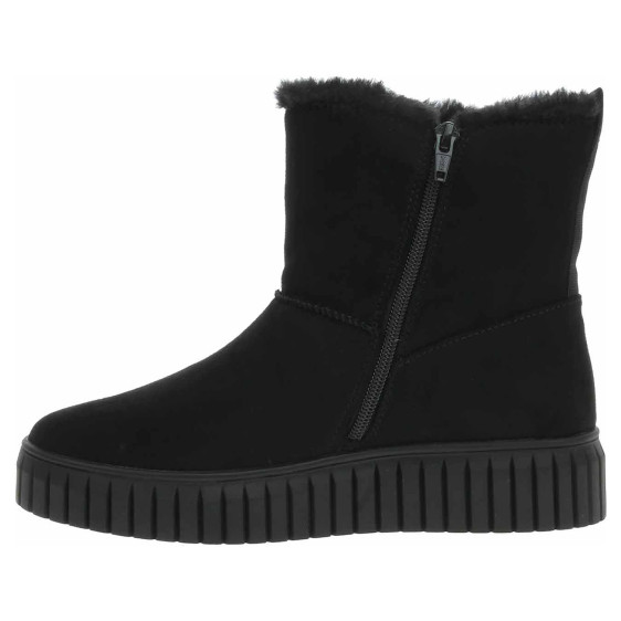 detail Dámské polokozačky s.Oliver 5-26418-41 black uni