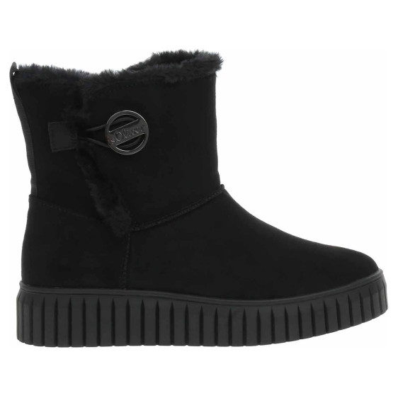 detail Dámské polokozačky s.Oliver 5-26418-41 black uni