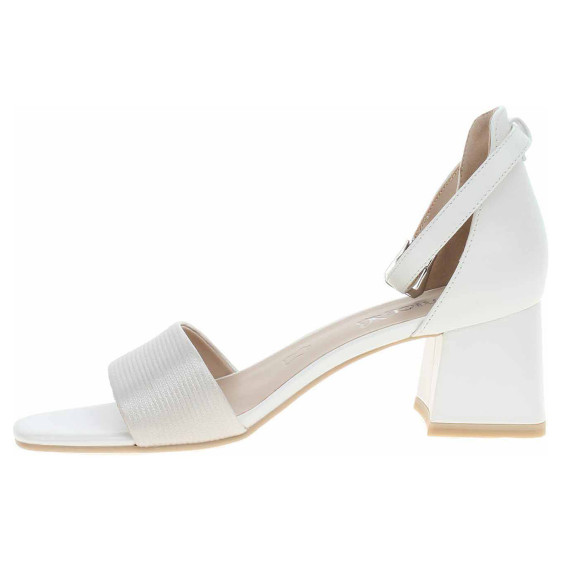 detail Dámská společenská obuv Caprice 9-28302-42 white comb