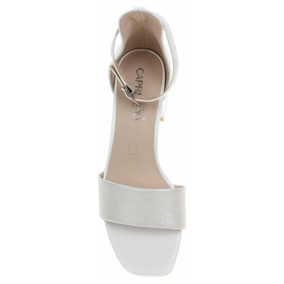 detail Dámská společenská obuv Caprice 9-28302-42 white comb