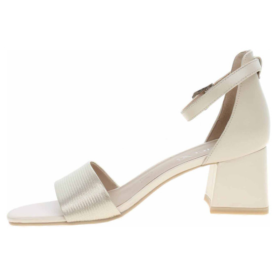 detail Dámská společenská obuv Caprice 9-28302-42 cream comb