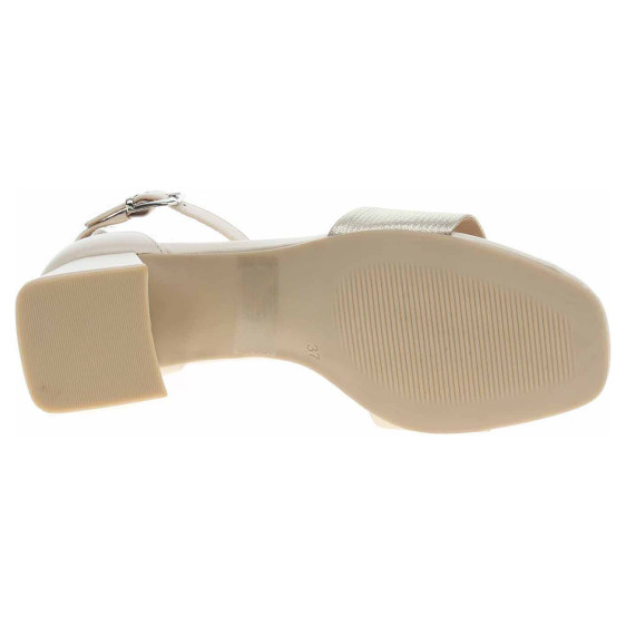 detail Dámská společenská obuv Caprice 9-28302-42 cream comb