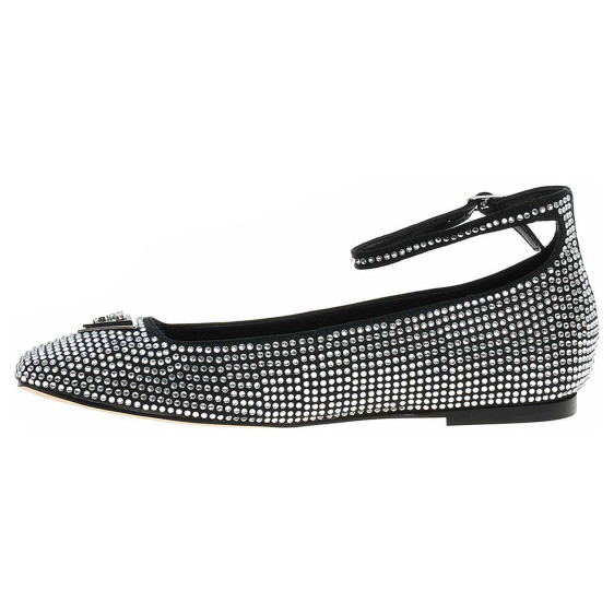 detail Dámská společenská obuv Guess baleriny FLPLVSSAT02-BLACK