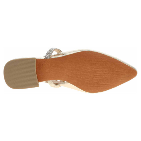 detail Dámská společenská obuv Marco Tozzi 2-89600-44 gold