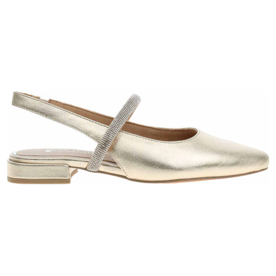 detail Dámská společenská obuv Marco Tozzi 2-89600-44 gold