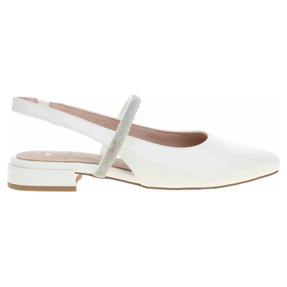 detail Dámská společenská obuv Marco Tozzi 2-89600-44 ivory patent