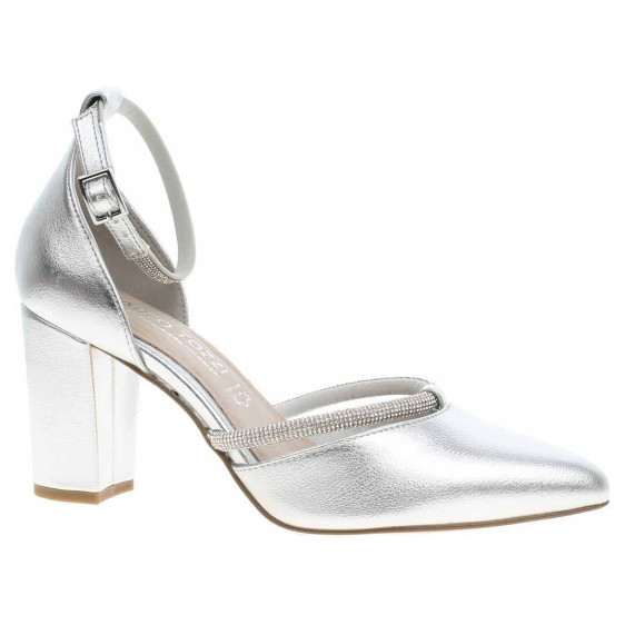 detail Dámská společenská obuv Marco Tozzi 2-82404-42 silver