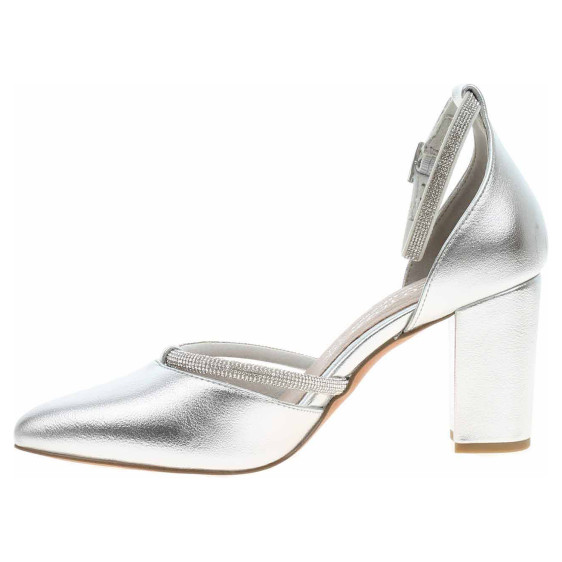 detail Dámská společenská obuv Marco Tozzi 2-82404-42 silver