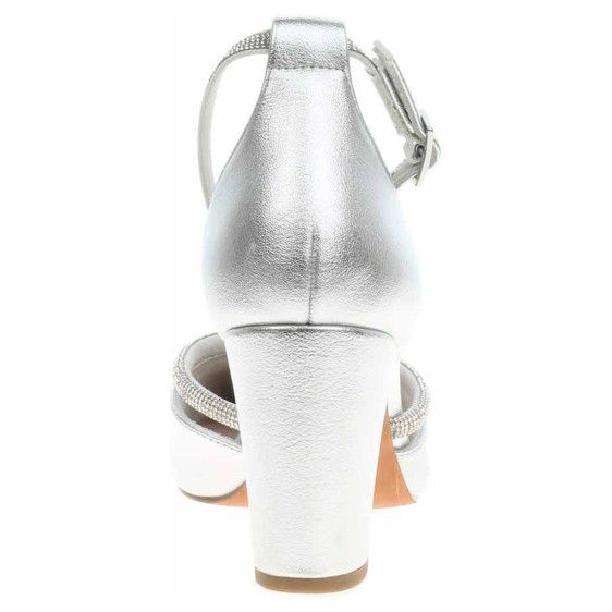 detail Dámská společenská obuv Marco Tozzi 2-82404-42 silver