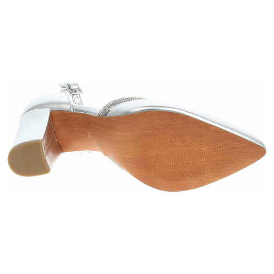 detail Dámská společenská obuv Marco Tozzi 2-82404-42 silver