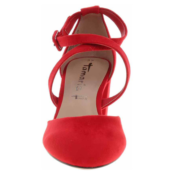 detail Dámská společenská obuv Tamaris 1-24414-41 red
