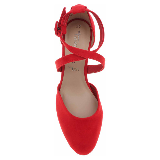 detail Dámská společenská obuv Tamaris 1-24414-41 red