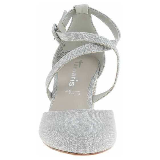 detail Dámská společenská obuv Tamaris 1-24414-41 silver glam