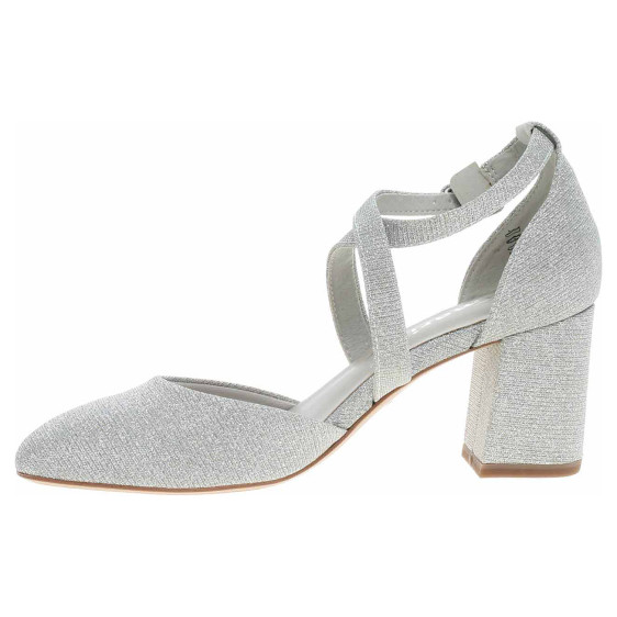 detail Dámská společenská obuv Tamaris 1-24414-41 silver glam