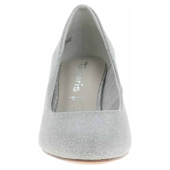 detail Dámské společenské lodičky Tamaris 1-22418-41 silver glam