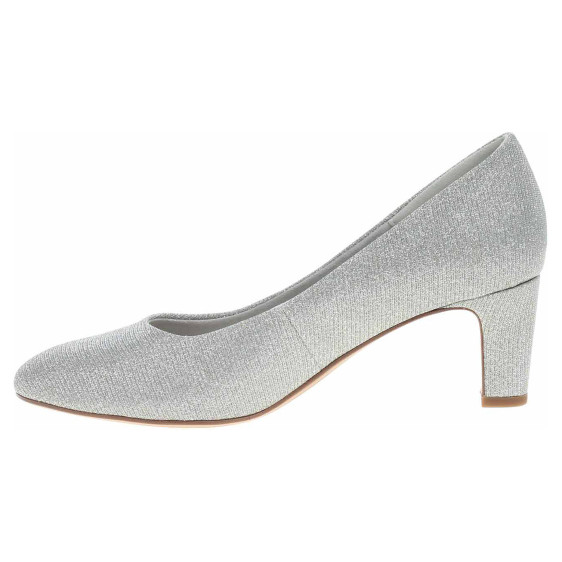 detail Dámské společenské lodičky Tamaris 1-22418-41 silver glam