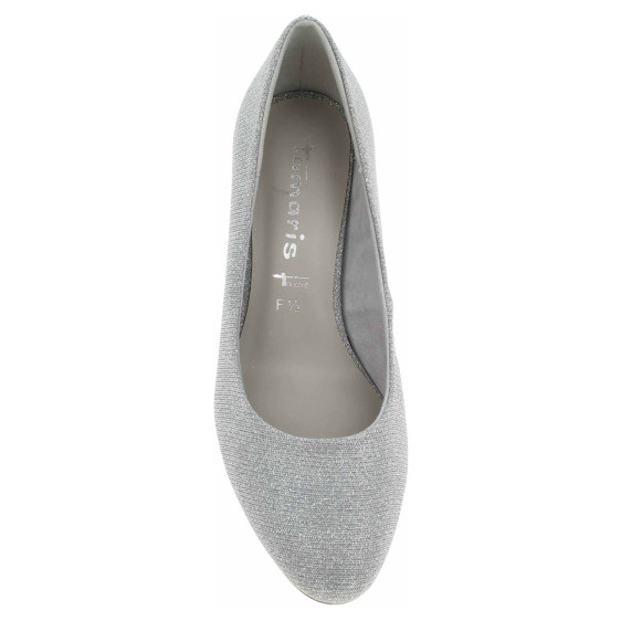 detail Dámské společenské lodičky Tamaris 1-22418-41 silver glam