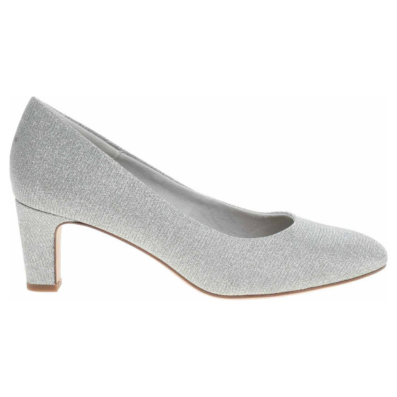 detail Dámské společenské lodičky Tamaris 1-22418-41 silver glam