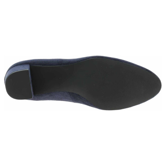 detail Dámské společenské lodičky Marco Tozzi 2-22438-43 navy metallic