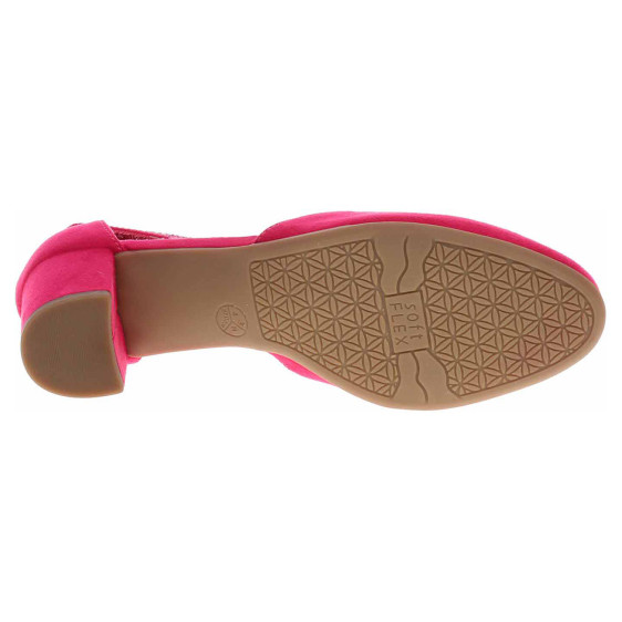 detail Dámská společenská obuv Jana 8-24475-42 fuxia