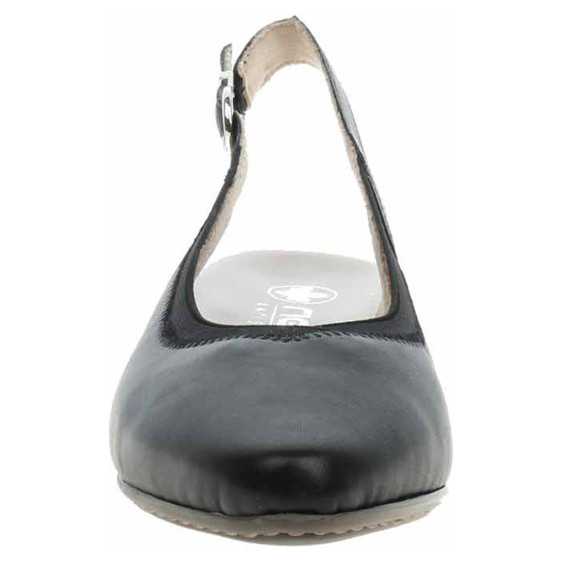 detail Dámské lodičky Rieker 47063-00 schwarz