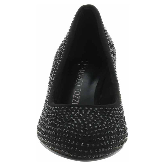 detail Dámská společenská obuv Marco Tozzi 2-22440-45 black glitter