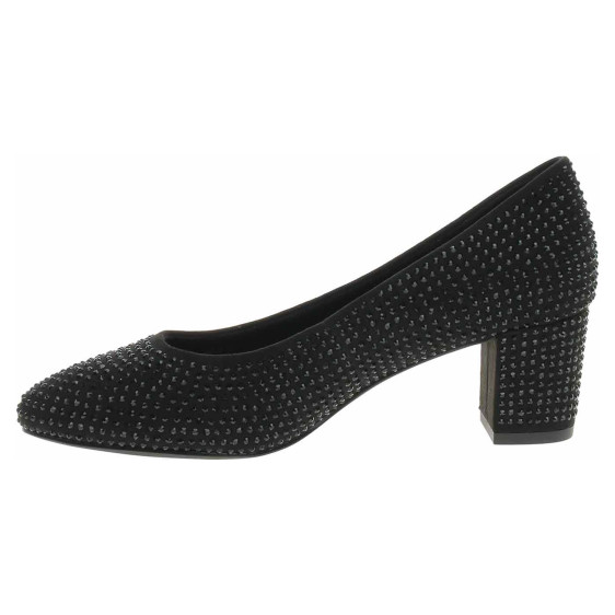 detail Dámská společenská obuv Marco Tozzi 2-22440-45 black glitter