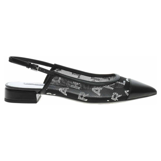 detail Dámské lodičky Karl Lagerfeld KL40153 M0S black mesh