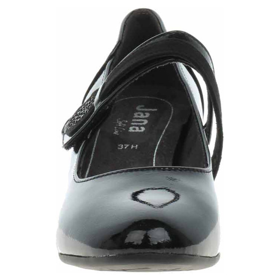 detail Dámské lodičky Jana 8-24465-43 black patent