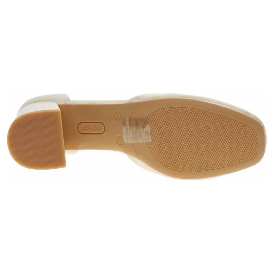 detail Dámské lodičky Rieker 44762-91 silber-platin