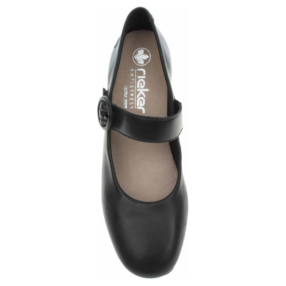 detail Dámské lodičky Rieker 43455-00 schwarz