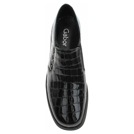 detail Dámské mokasiny Gabor 04.443.97 schwarz