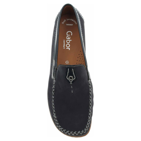 detail Dámské mokasiny Gabor 66.090.26 nightblue