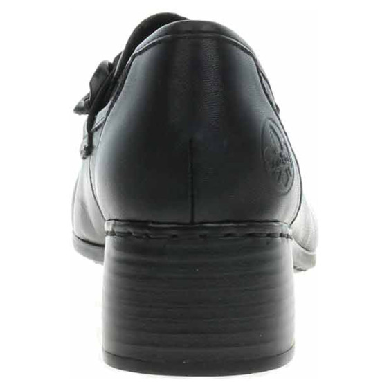 detail Dámské mokasiny Rieker 41660-00 schwarz