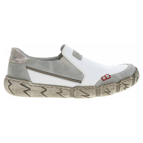 detail Dámská obuv Rieker L0359-80 weiss kombi