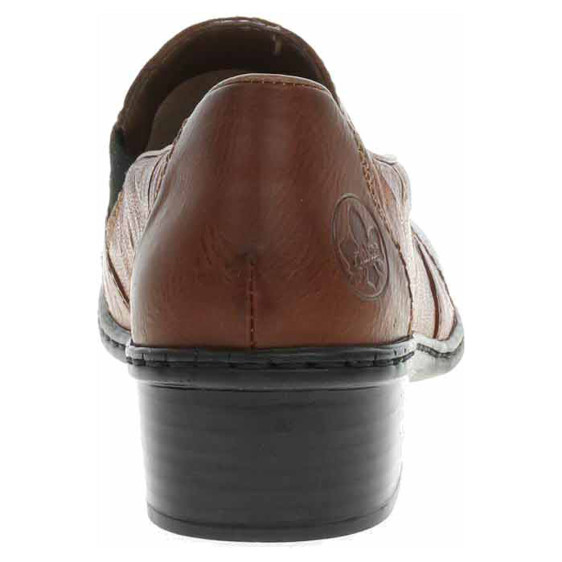 detail Dámské mokasiny Rieker 48250-22 braun