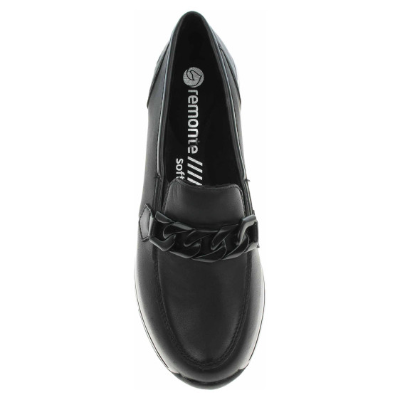 detail Dámské mokasiny Remonte R6711-00 schwarz