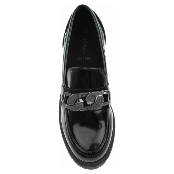 detail Dámské mokasiny s.Oliver 5-24709-43 black