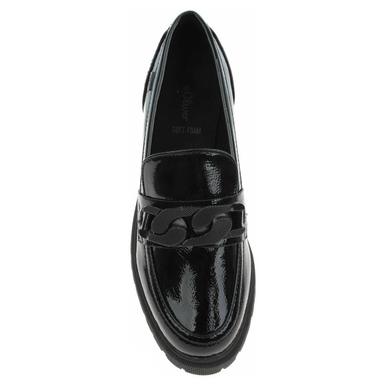 detail Dámské mokasiny s.Oliver 5-24709-43 black patent
