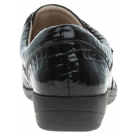 detail Dámské mokasiny Caprice 9-24656-43 black croco