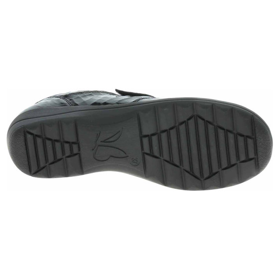 detail Dámské mokasiny Caprice 9-24656-43 black croco