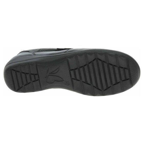 detail Dámské mokasiny Caprice 9-24656-43 black nappa